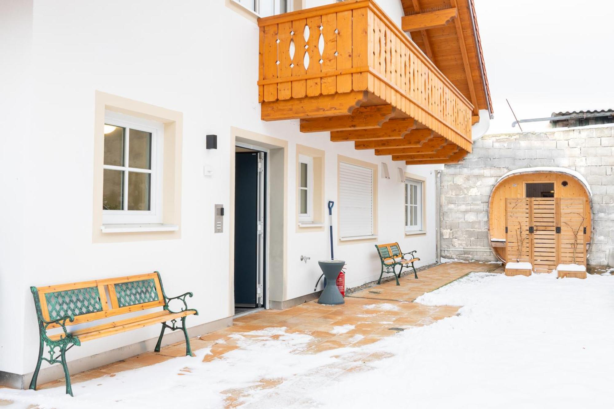 Liboria I Traumhafte Ferienwohnung In Aidling Am Riegsee Mit Atemberaubendem Blick Auf Die Majestaetische Zugspitze! Ngoại thất bức ảnh